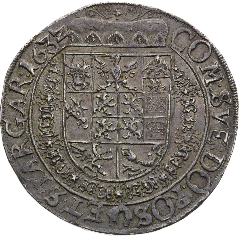 Thaler 1632 - back