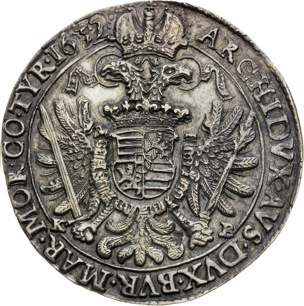 Thaler 1632 - back