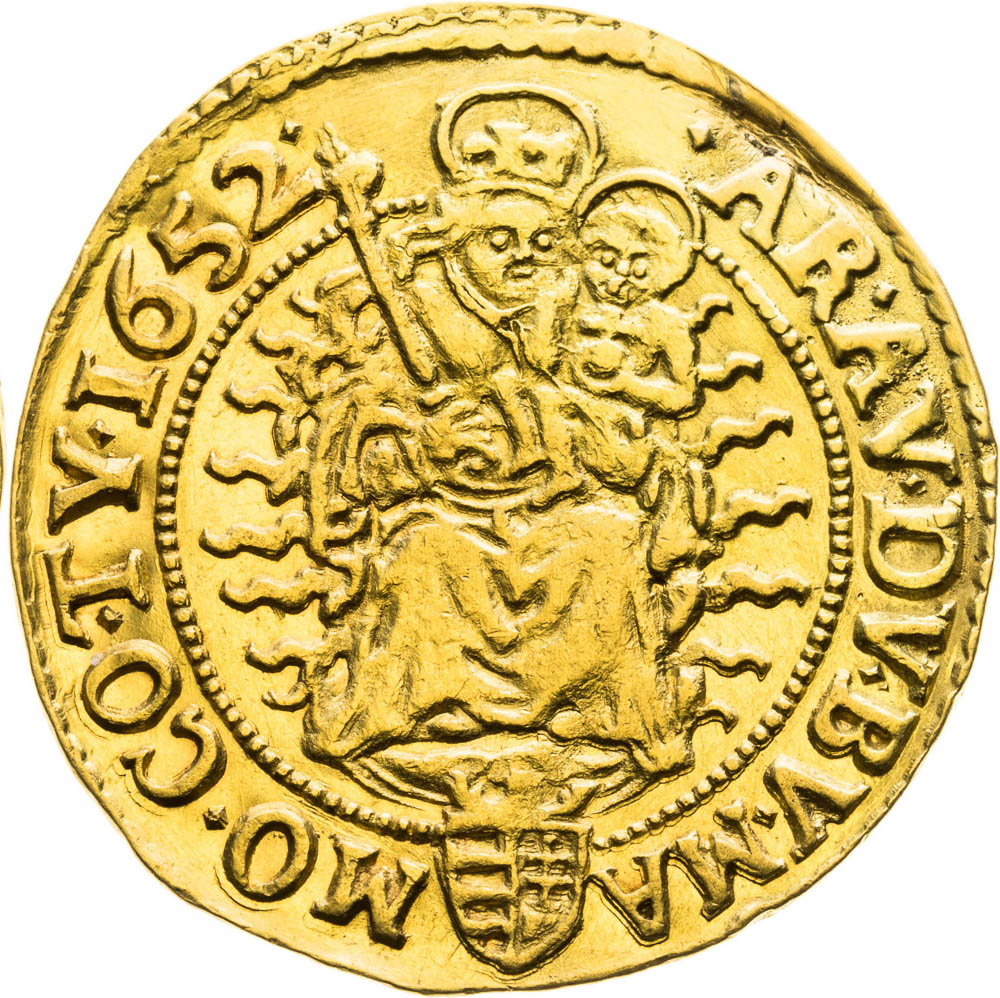 Ducat 1652 - back