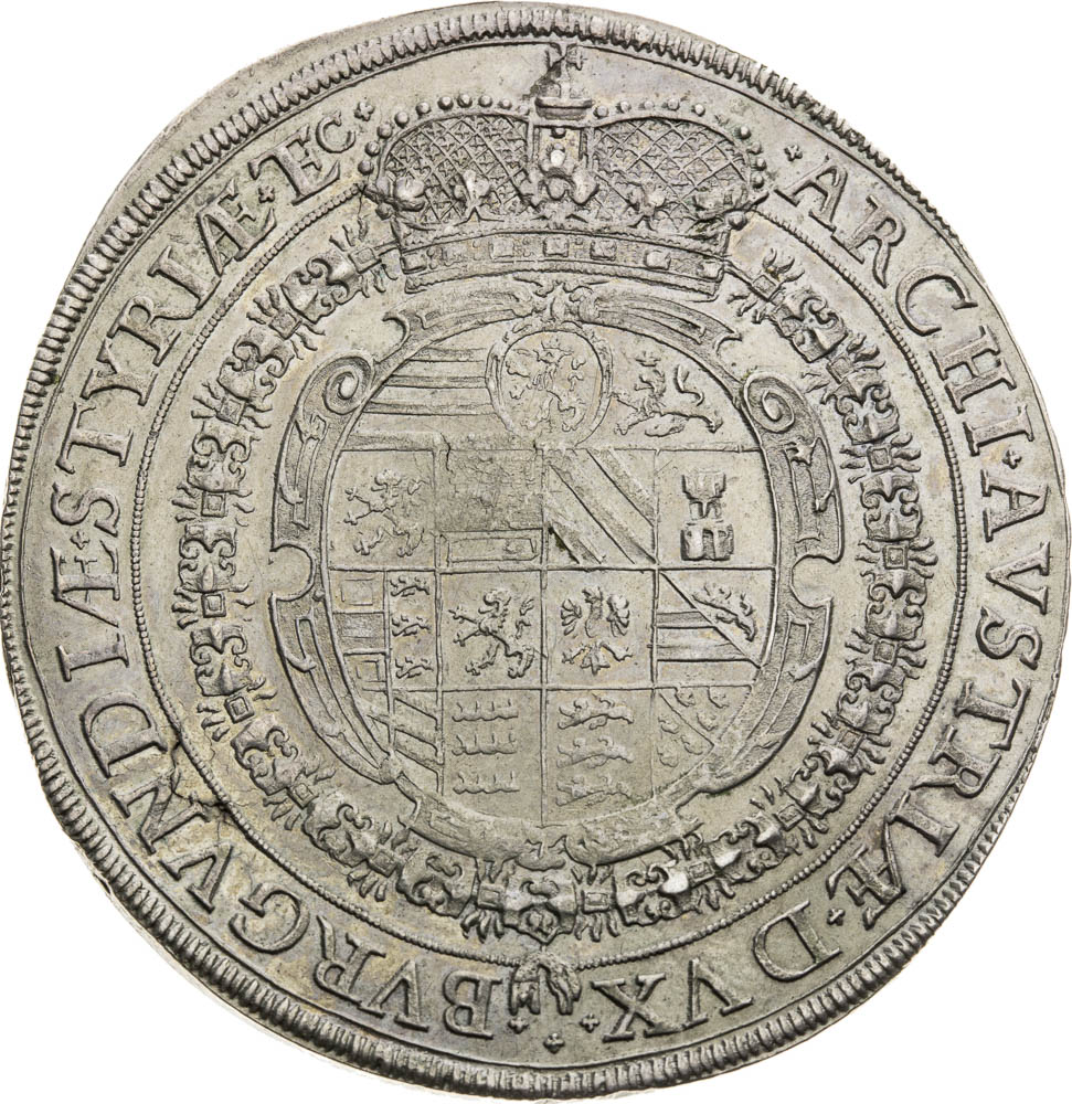 2 Thaler 1641 - back