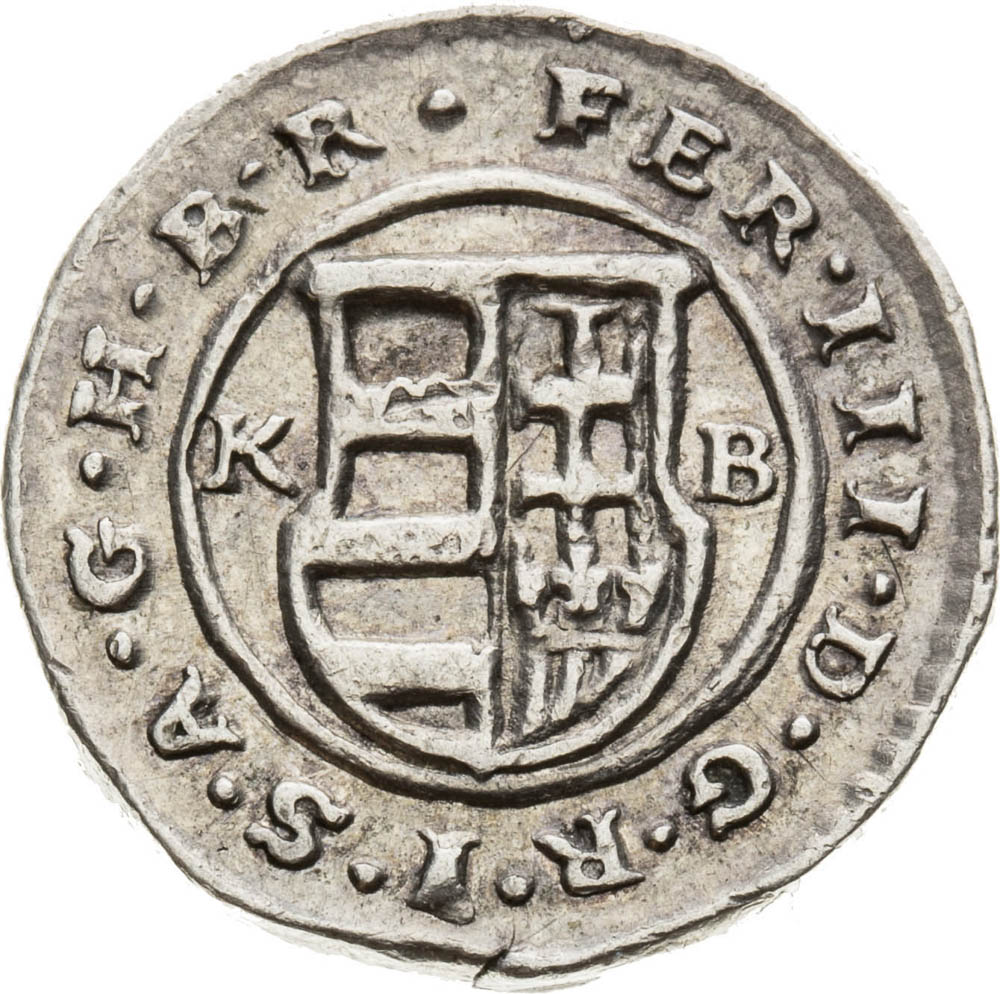 7 Denars 1655 - front