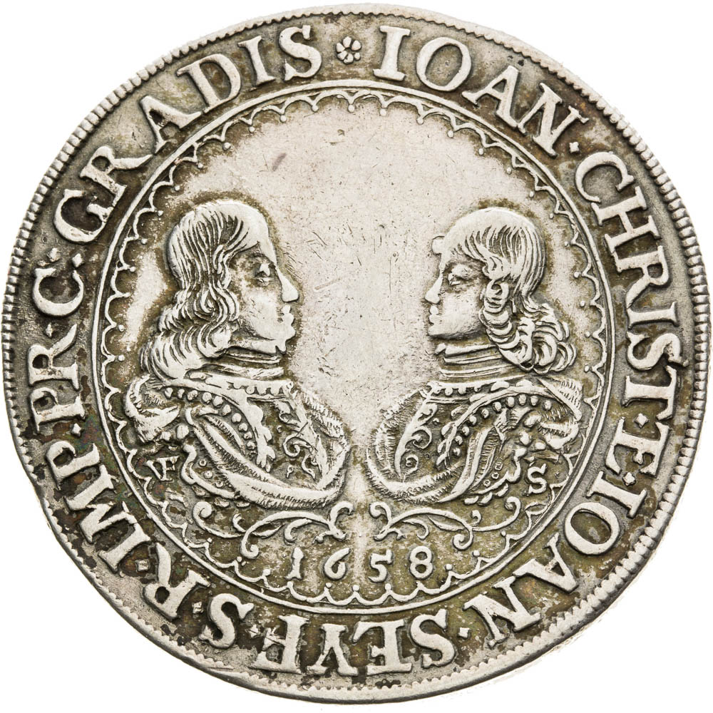 Thaler 1658 - front