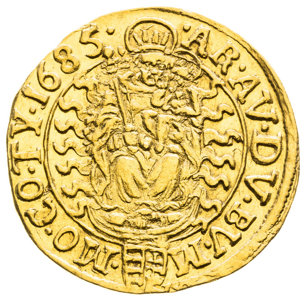 Ducat 1685 - back
