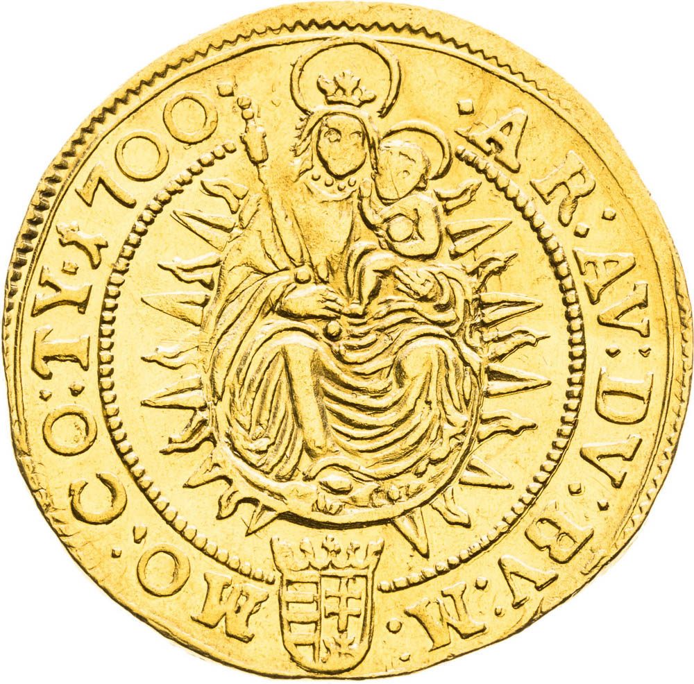 Ducat 1700 - back