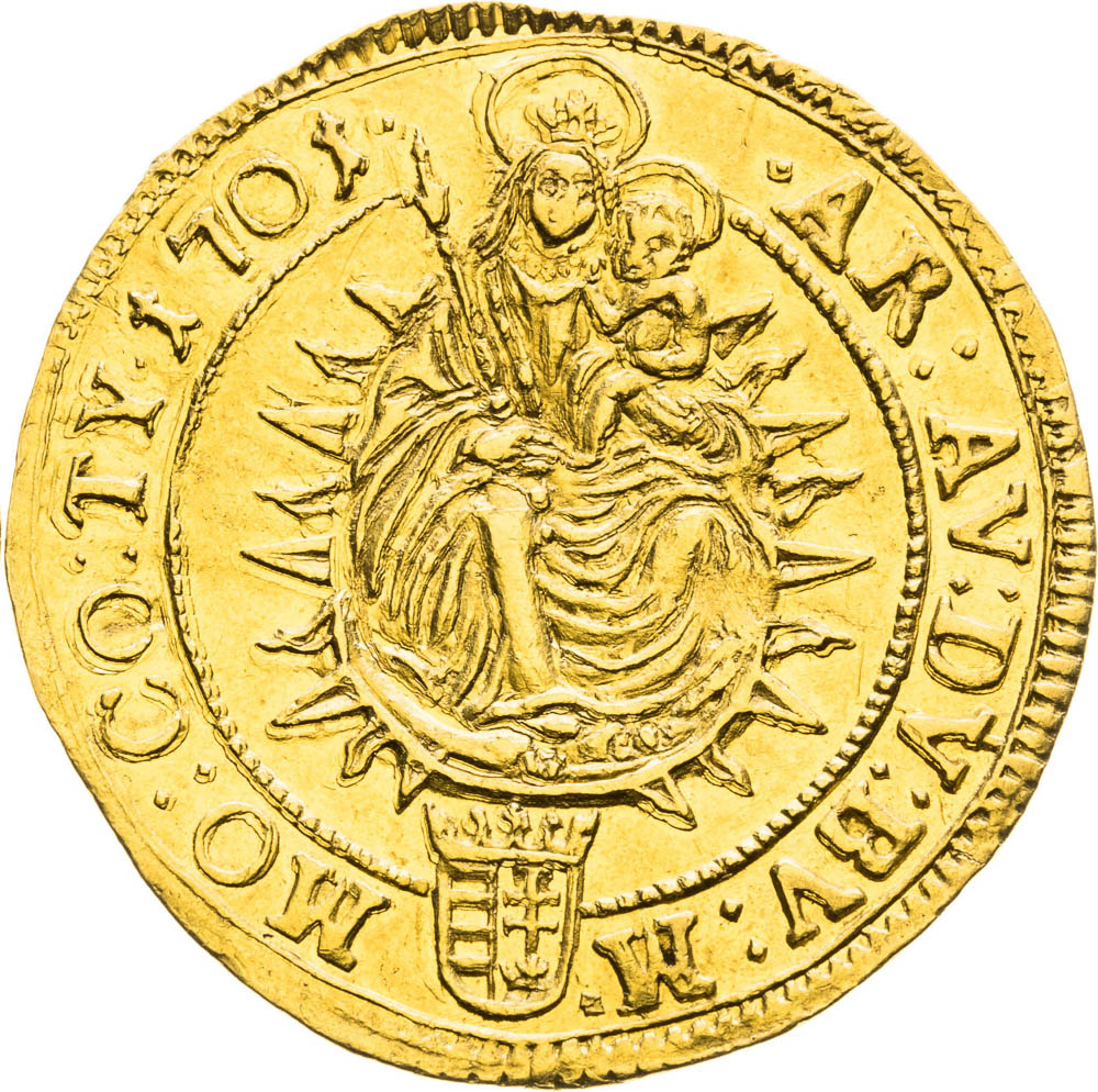 Ducat 1701 - back