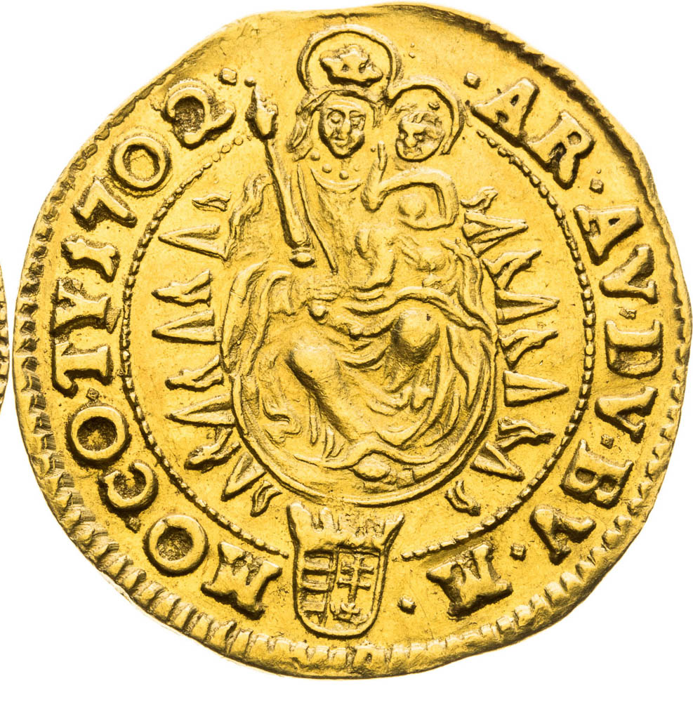 Ducat 1702 - back