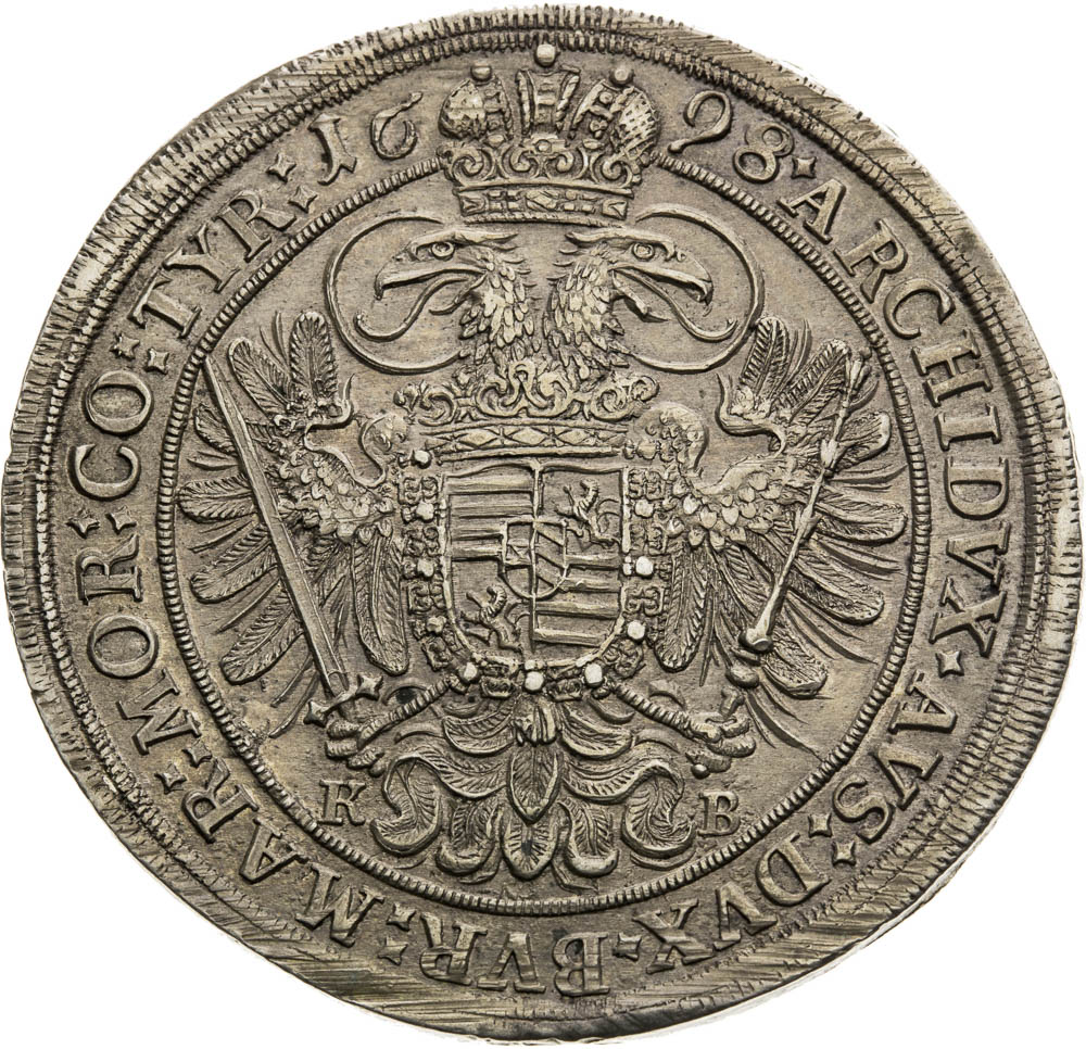 Thaler 1698 - back