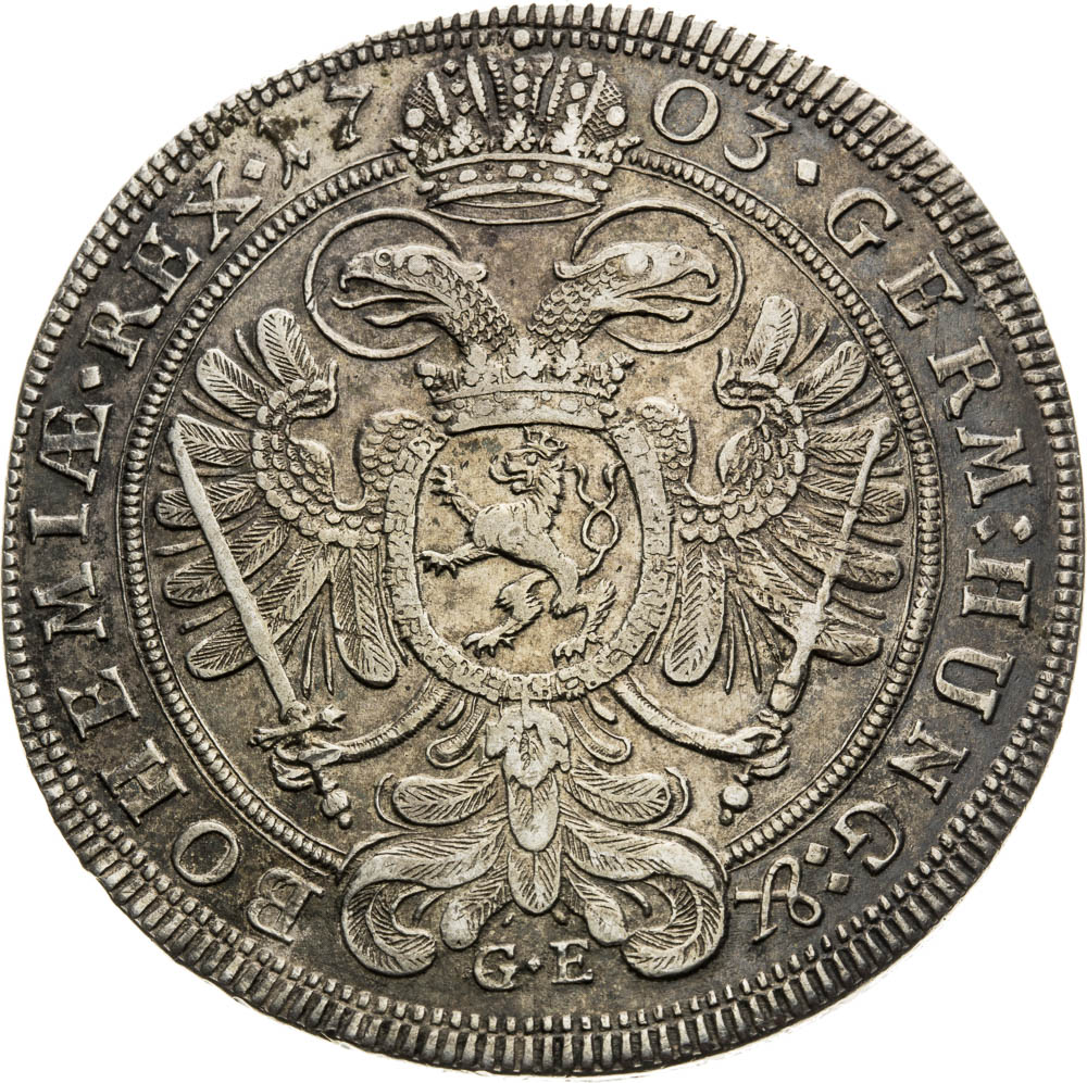 Thaler 1703 - back
