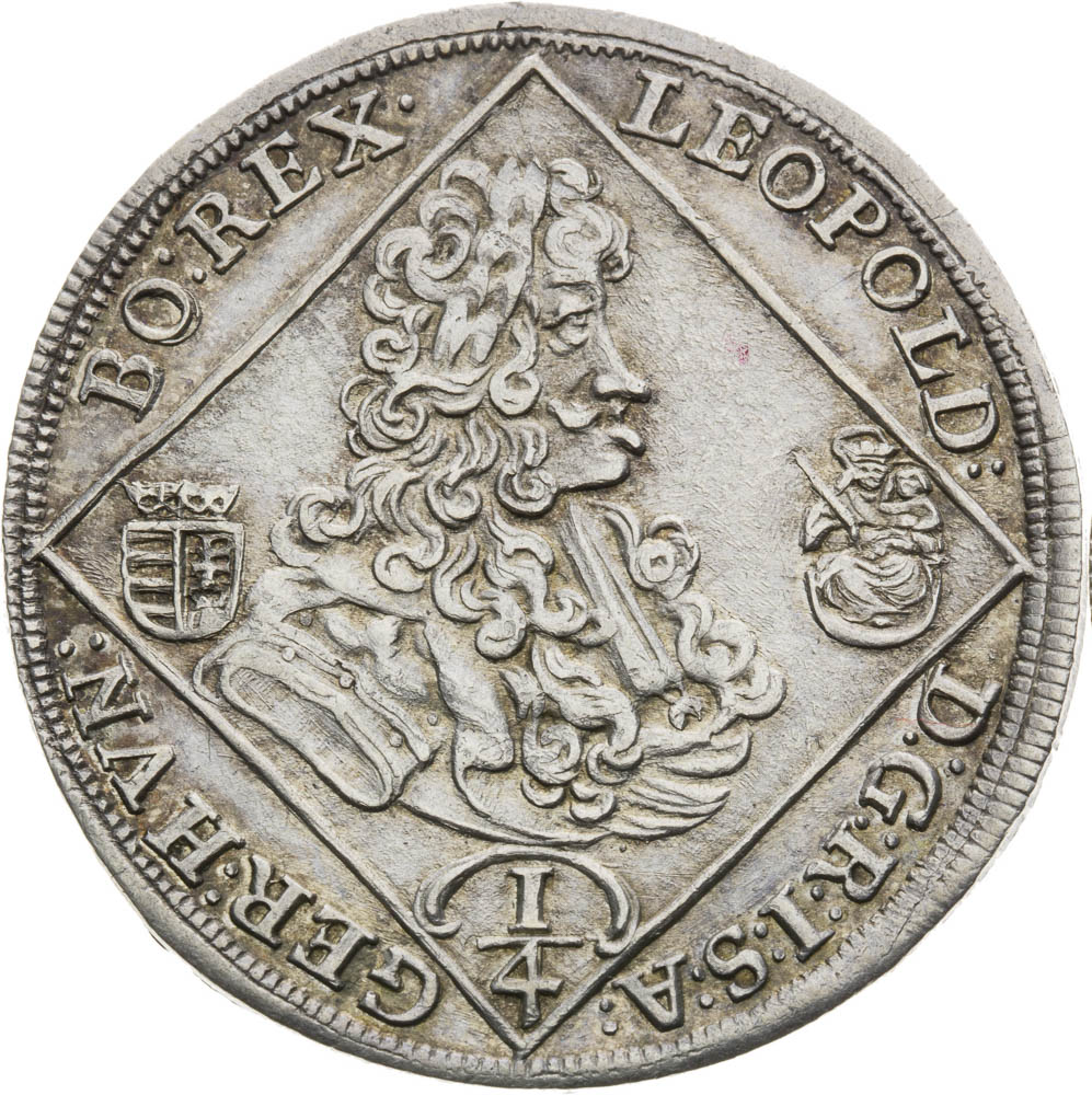 1/4 Thaler 1703 - front