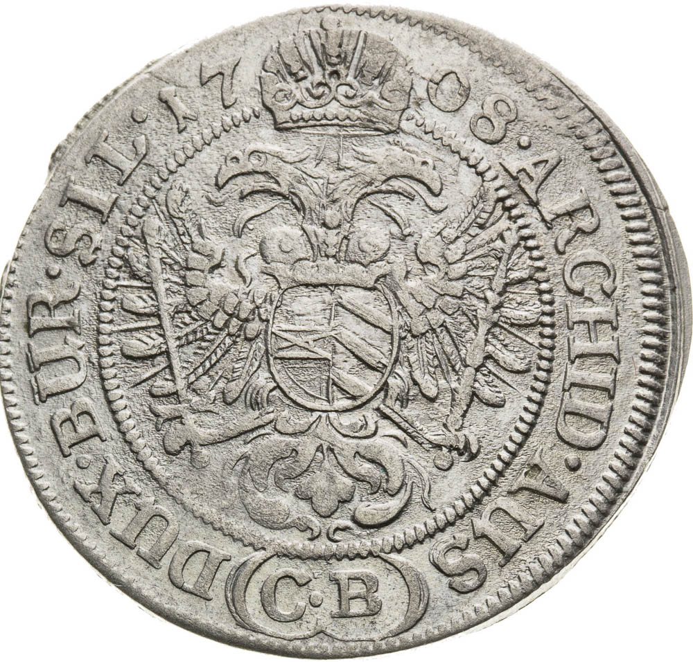 VI Kreutzer 1708 - back