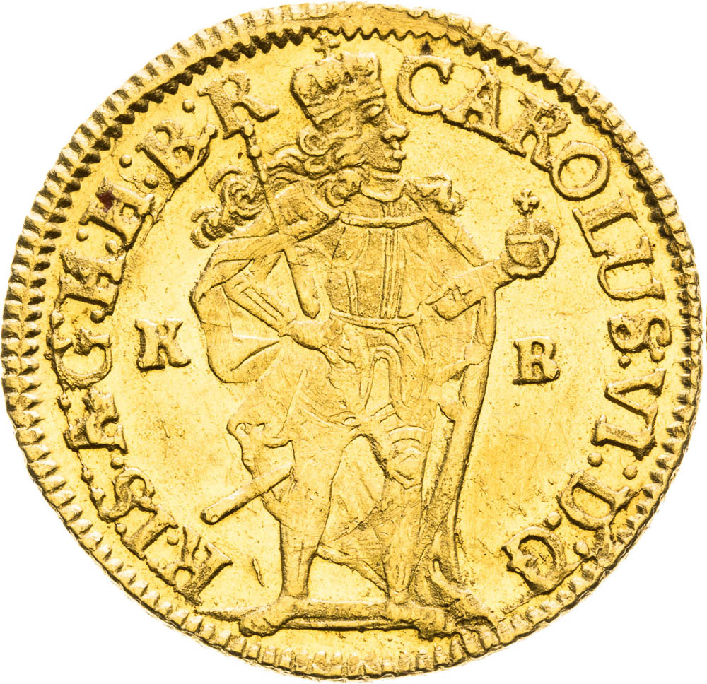 Ducat 1714 - front