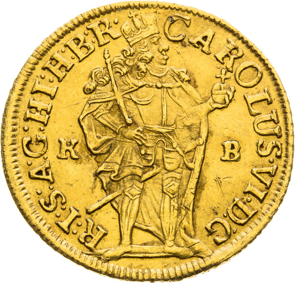 Ducat 1717 - front