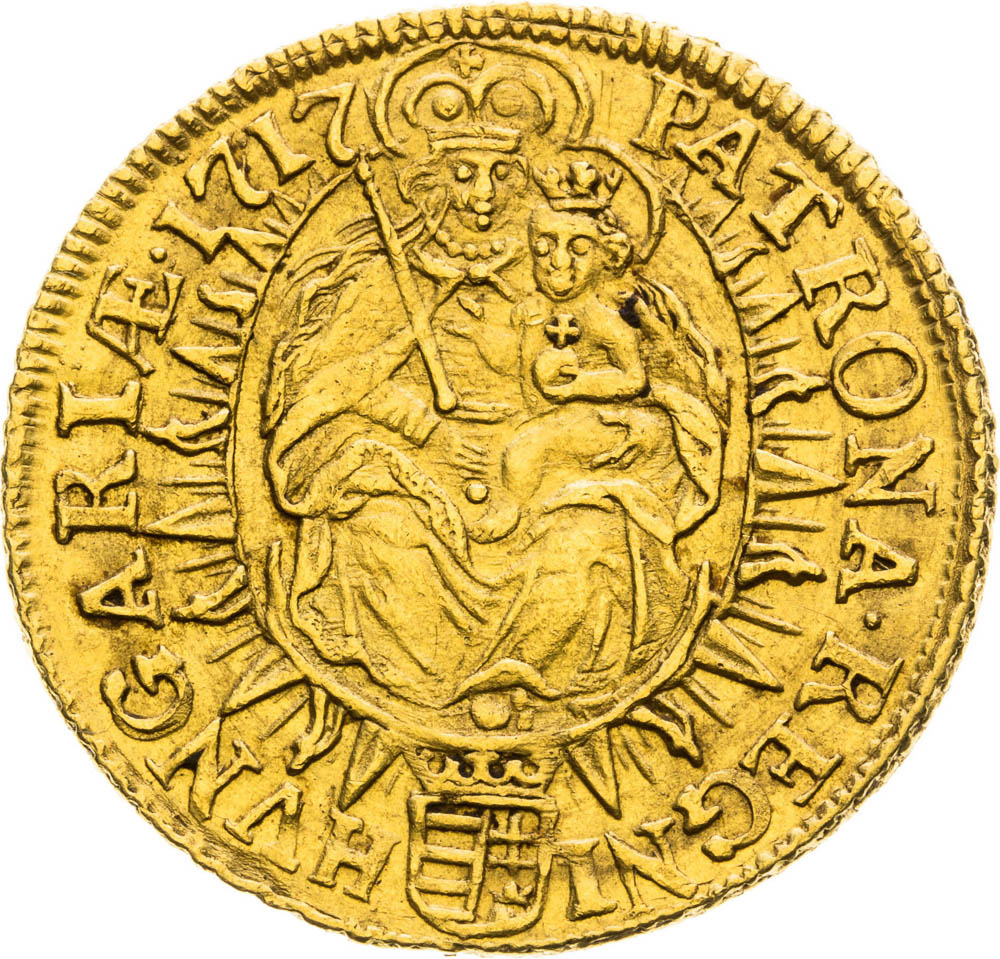 Ducat 1717 - back