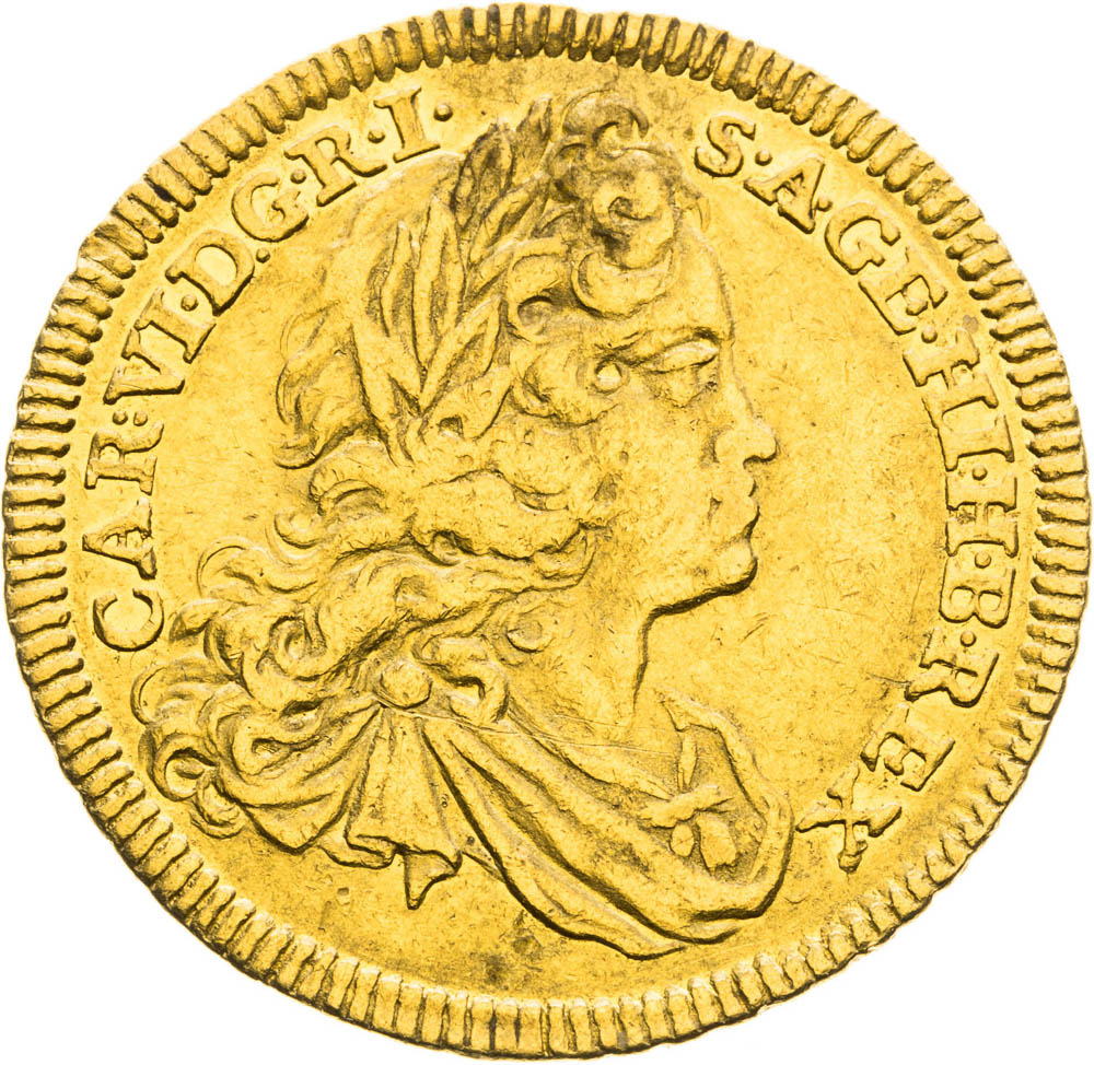 Ducat 1728 - front