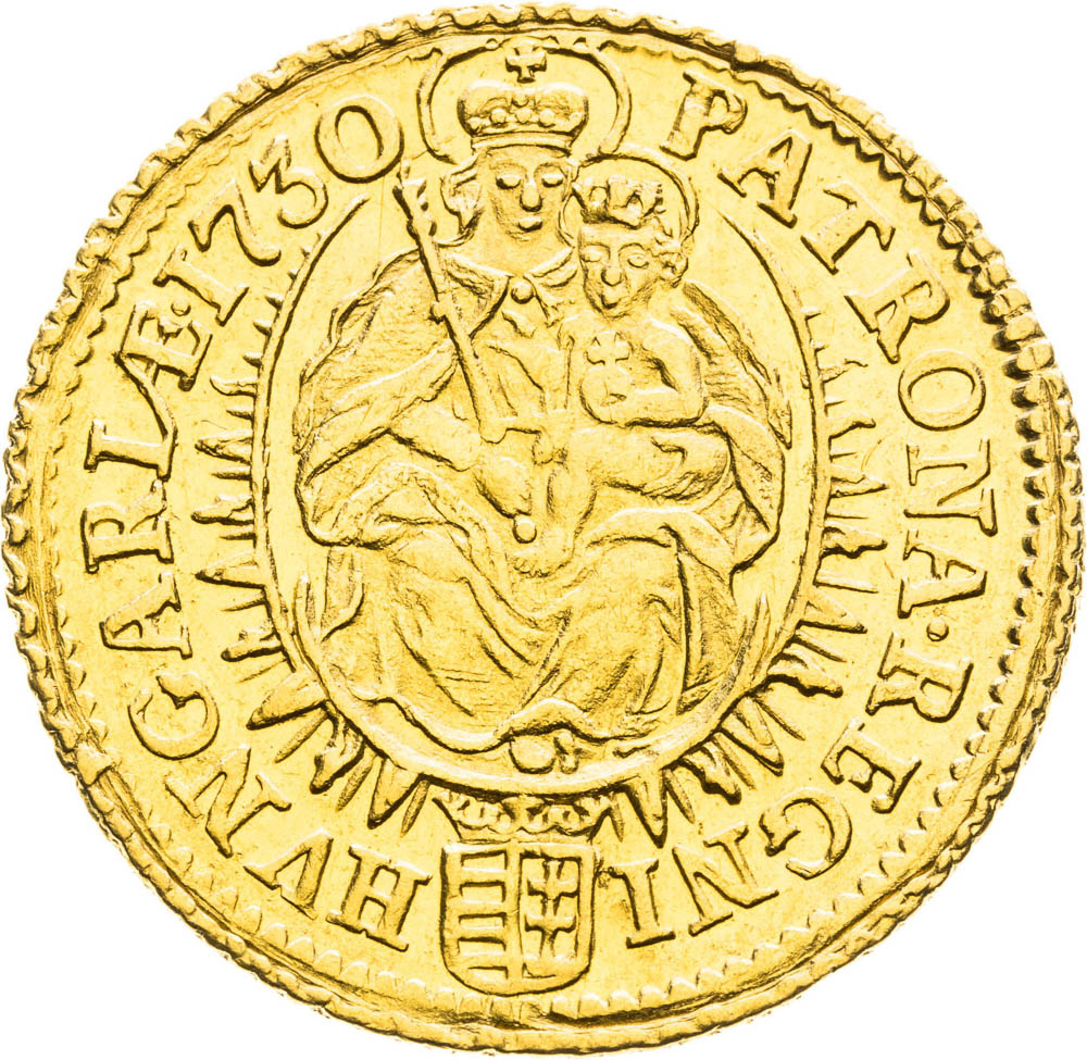 Ducat 1730 - back