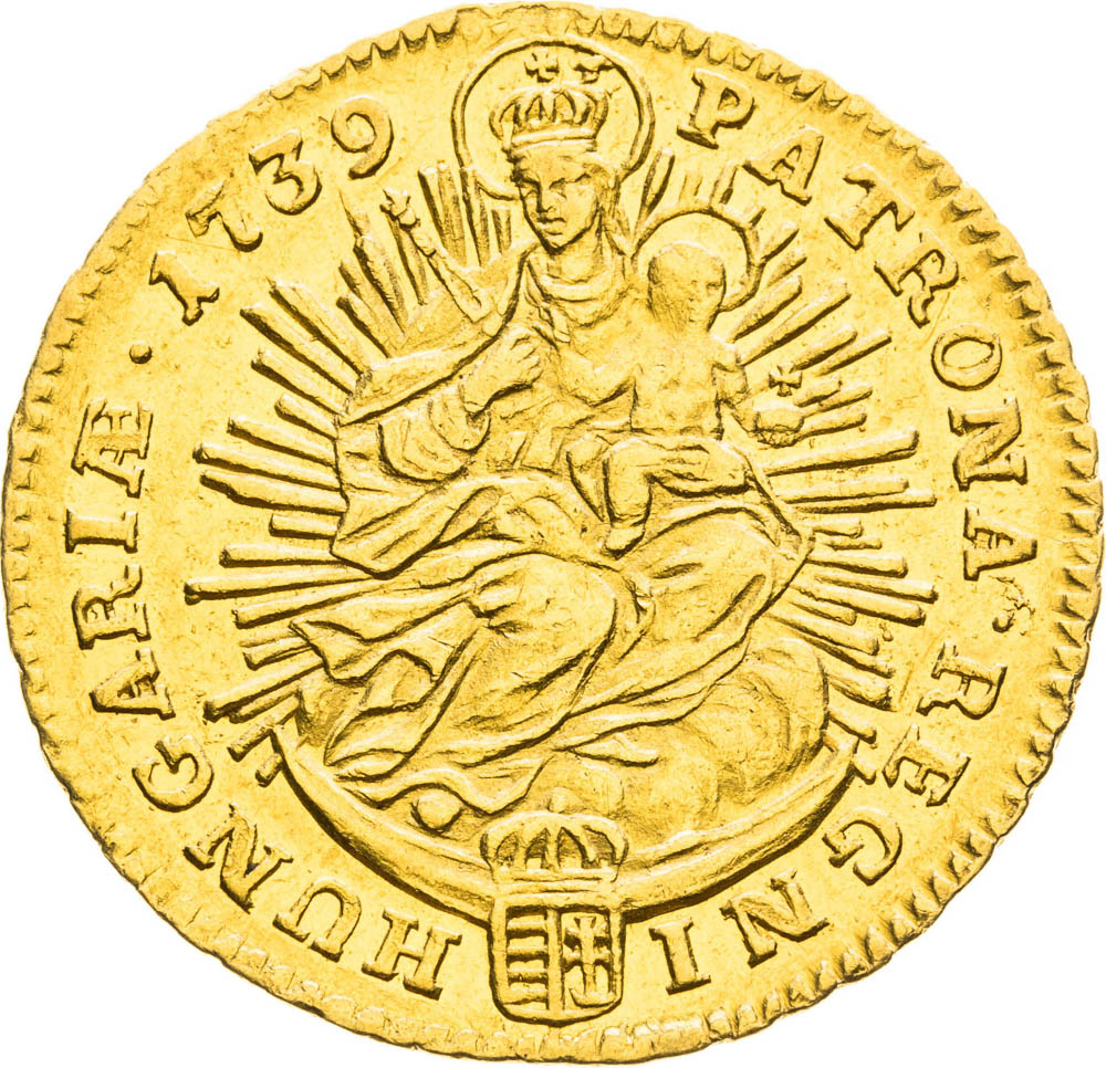Ducat 1739 - back