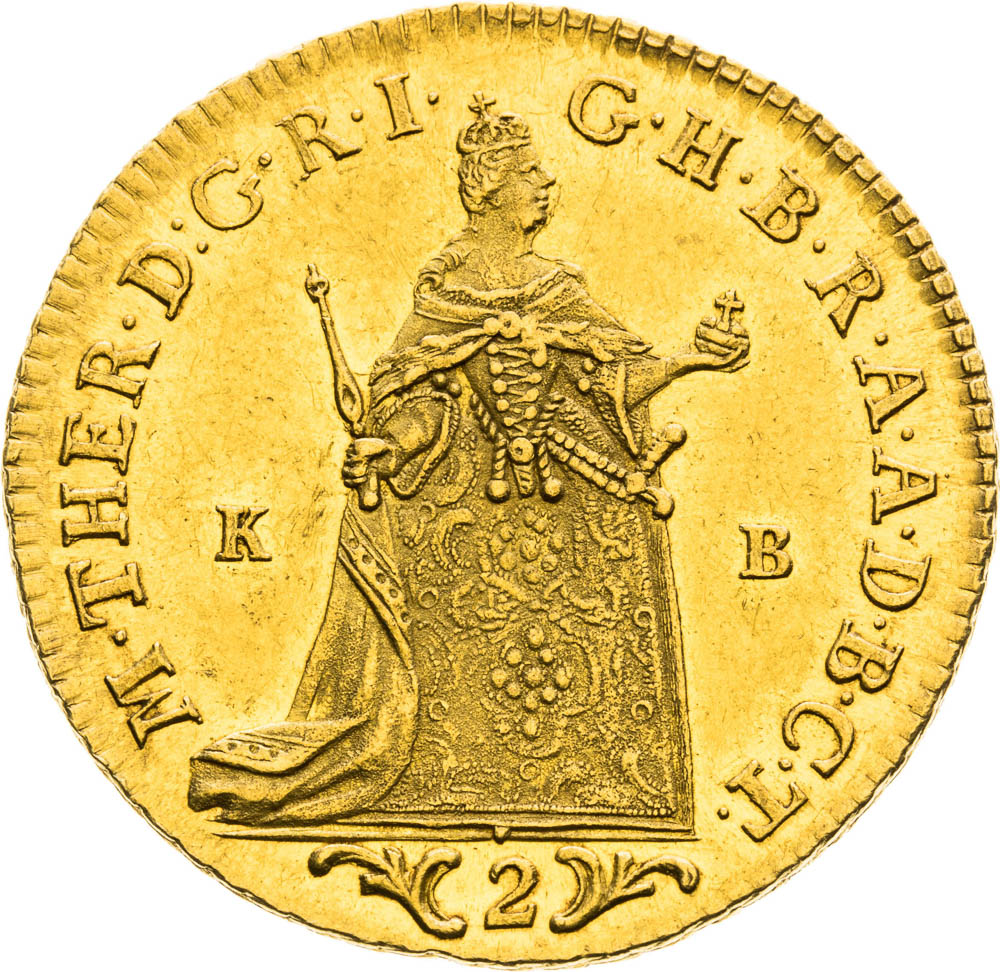 2 Ducats 1765 - front