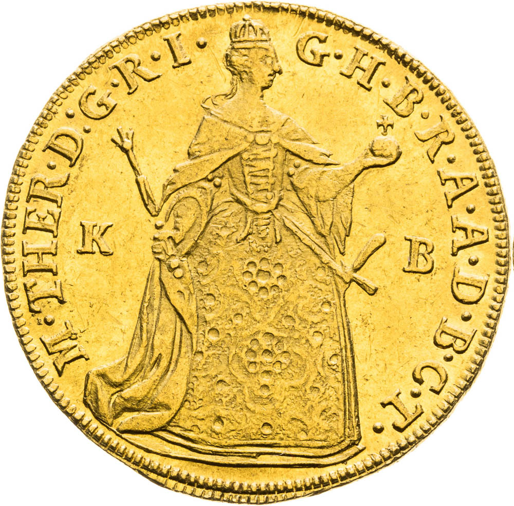 Ducat 1763 - front
