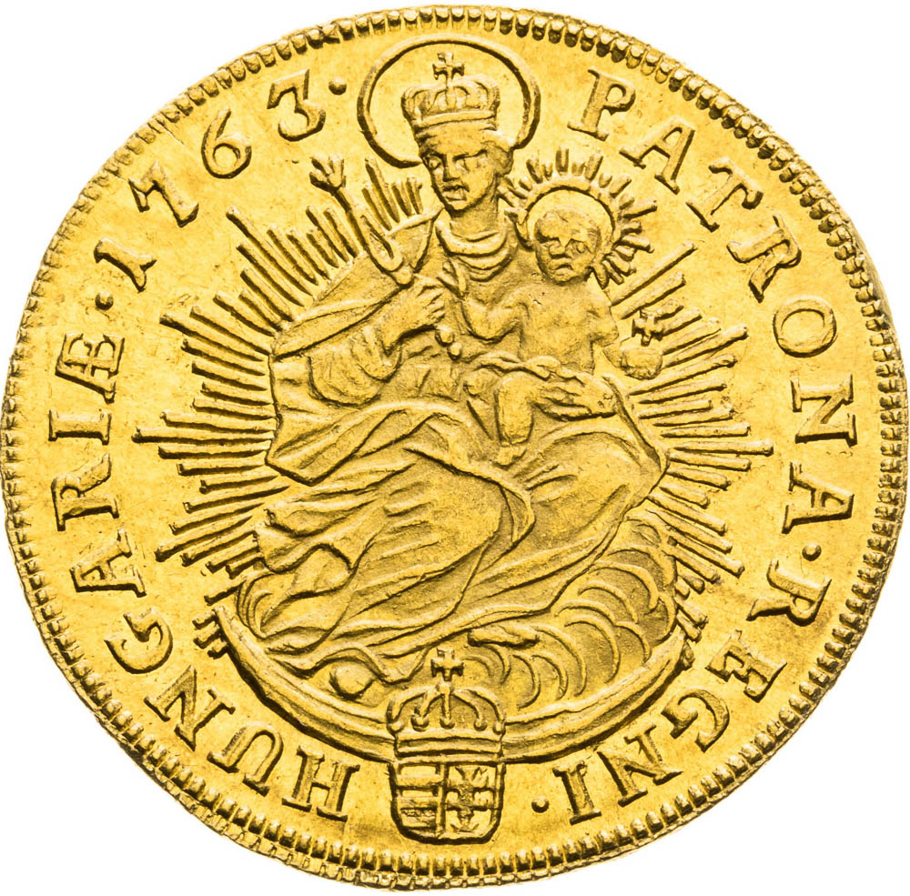 Ducat 1763 - back