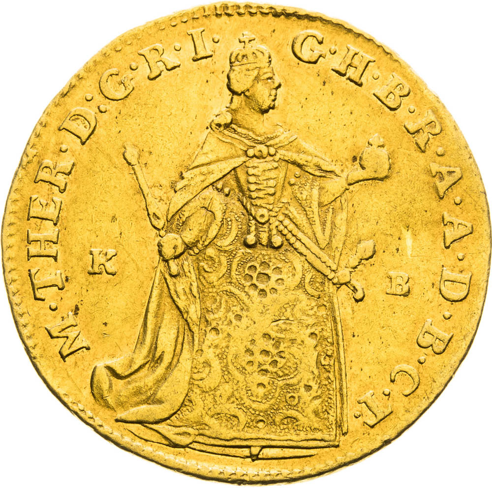 Ducat 1765 - front
