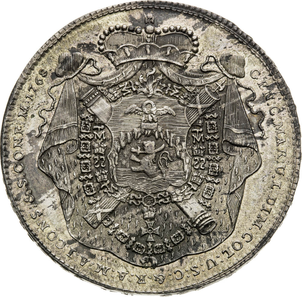 Thaler 1768 - back