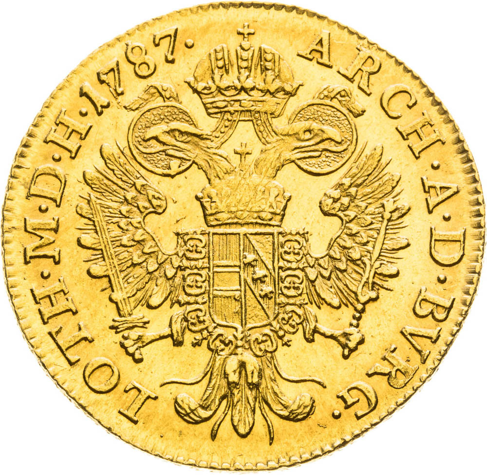 Ducat 1787 - back