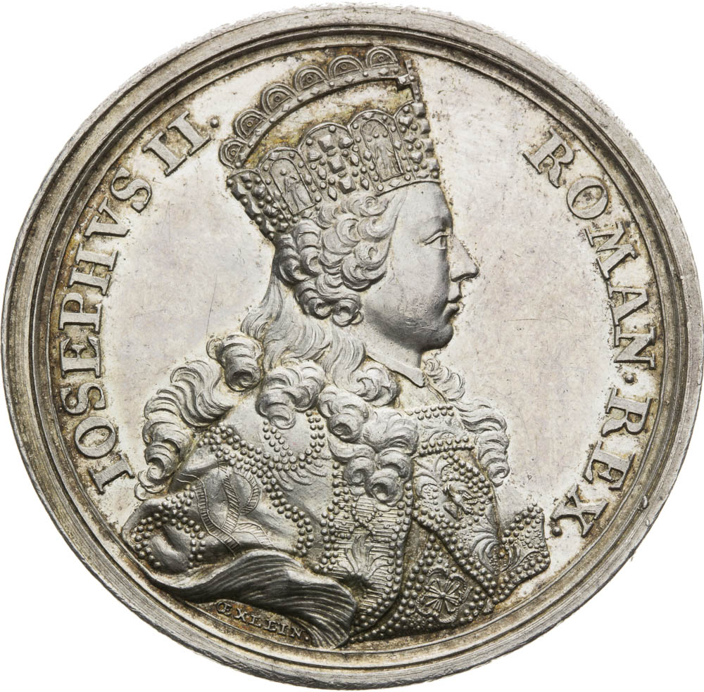 Silver medal 1764 - front