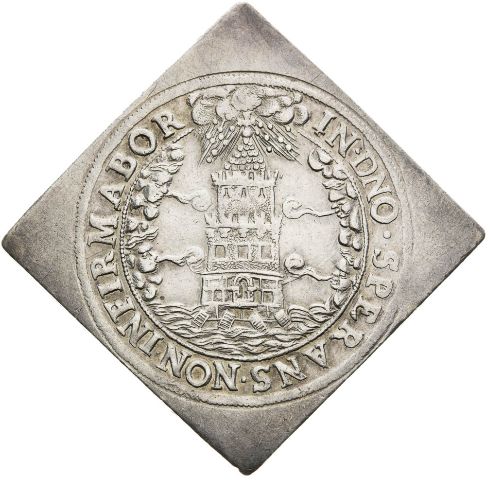 1/2 Thaler Klippe (1593) - back