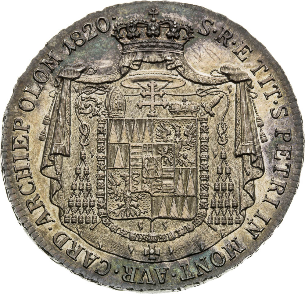 1/2 Thaler 1820 - back