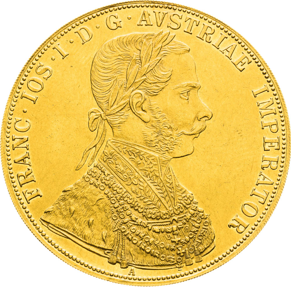 4 Ducats 1868 - front