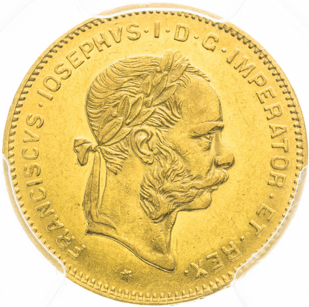 4 Forint 1889 - front