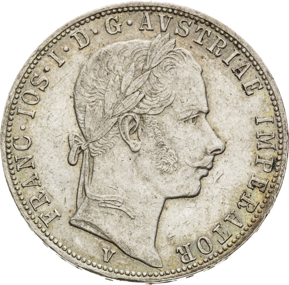 Gulden 1865 - front