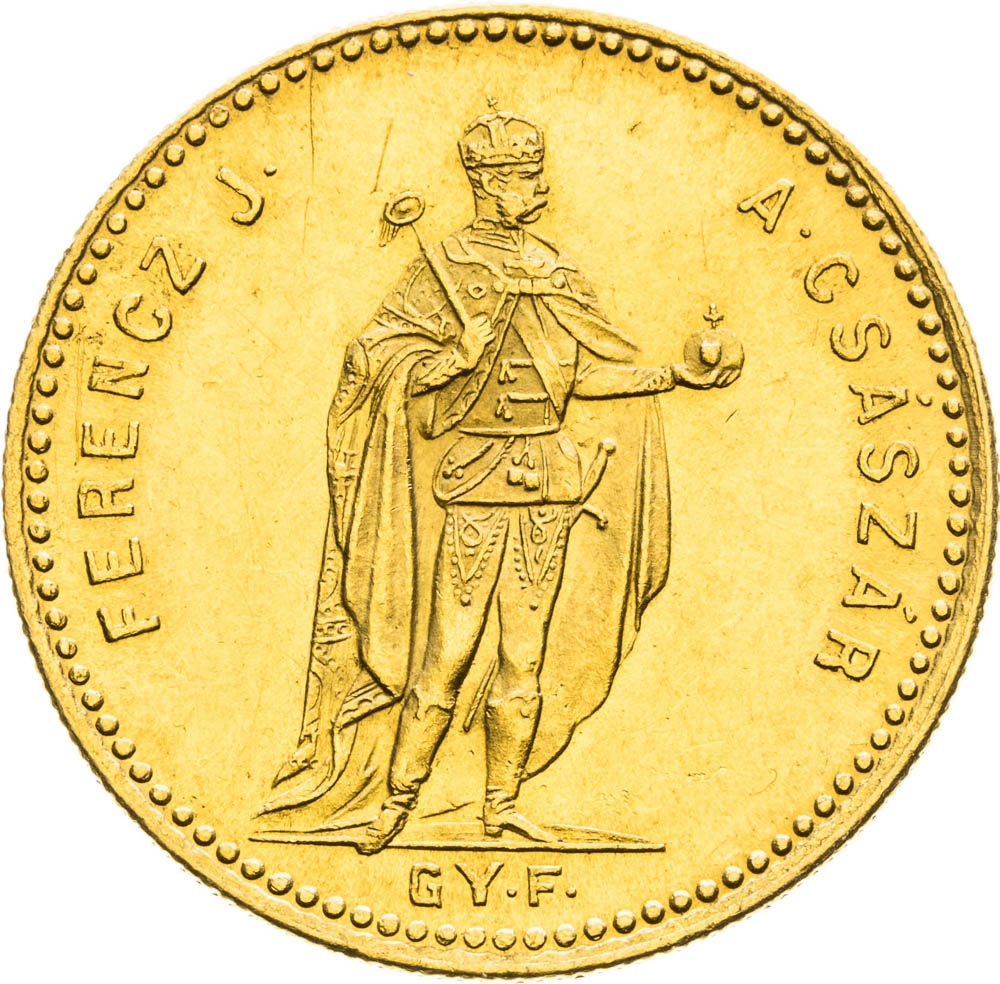 Ducat 1869 - front