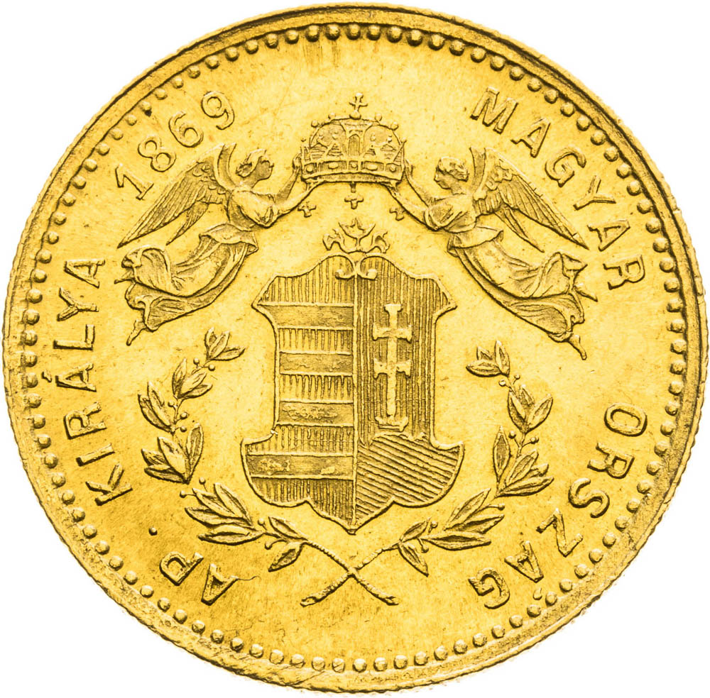 Ducat 1869 - back