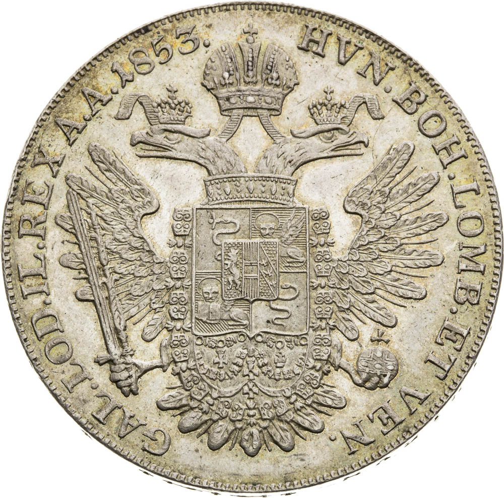 Scudo 1853 - back