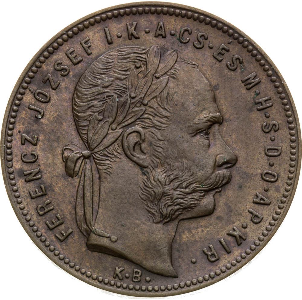 Schemnitz Gulden 1878 - front