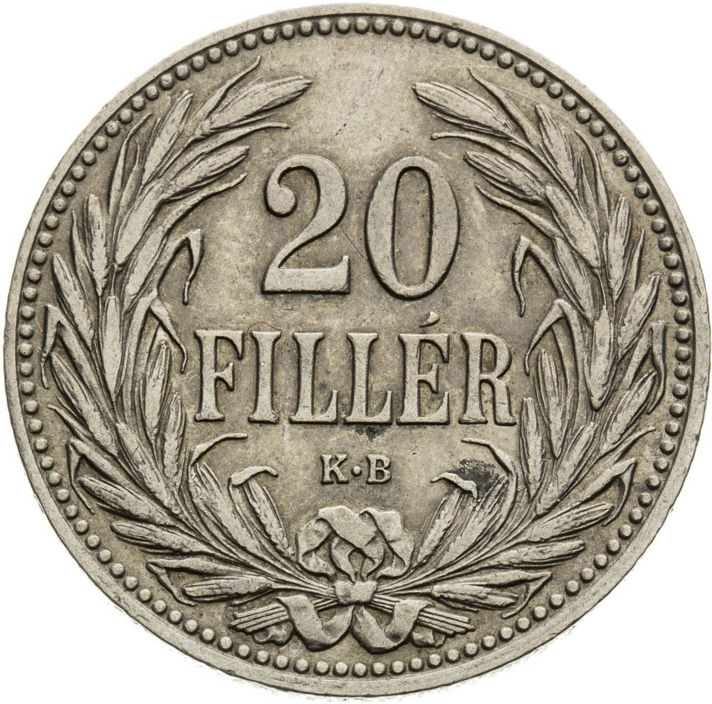 20 Filler 1906 - back