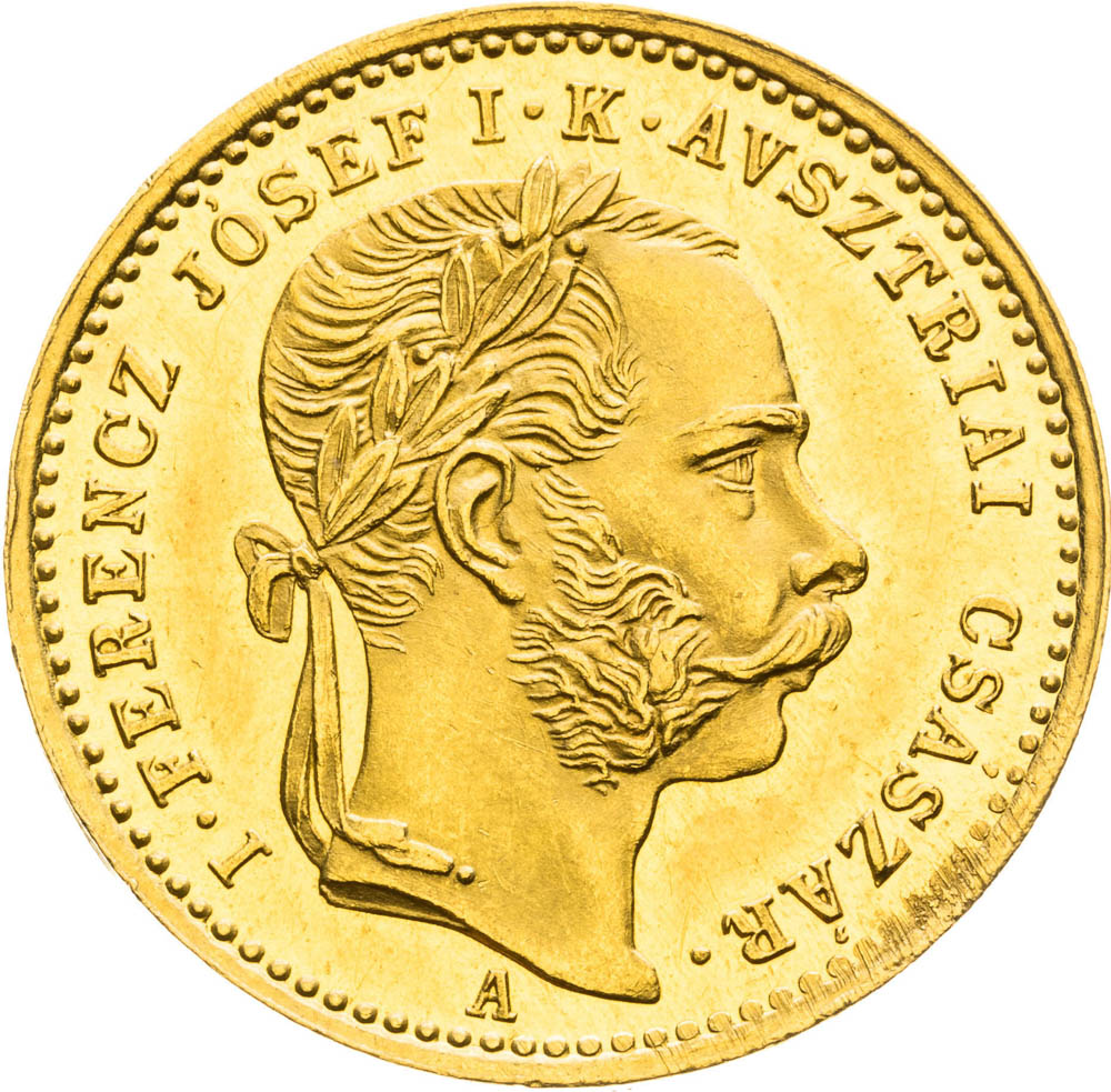 Gold Token 1867 (Ducat) - front