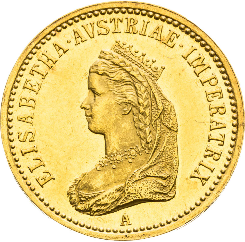 Gold Token 1867 (Ducat) - front