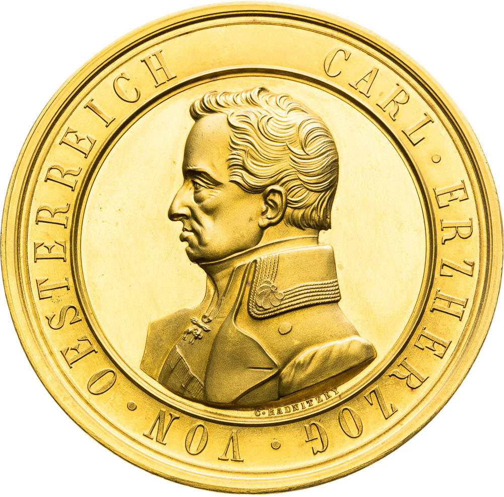 Gold Medal 1860 (40 Ducats) - front