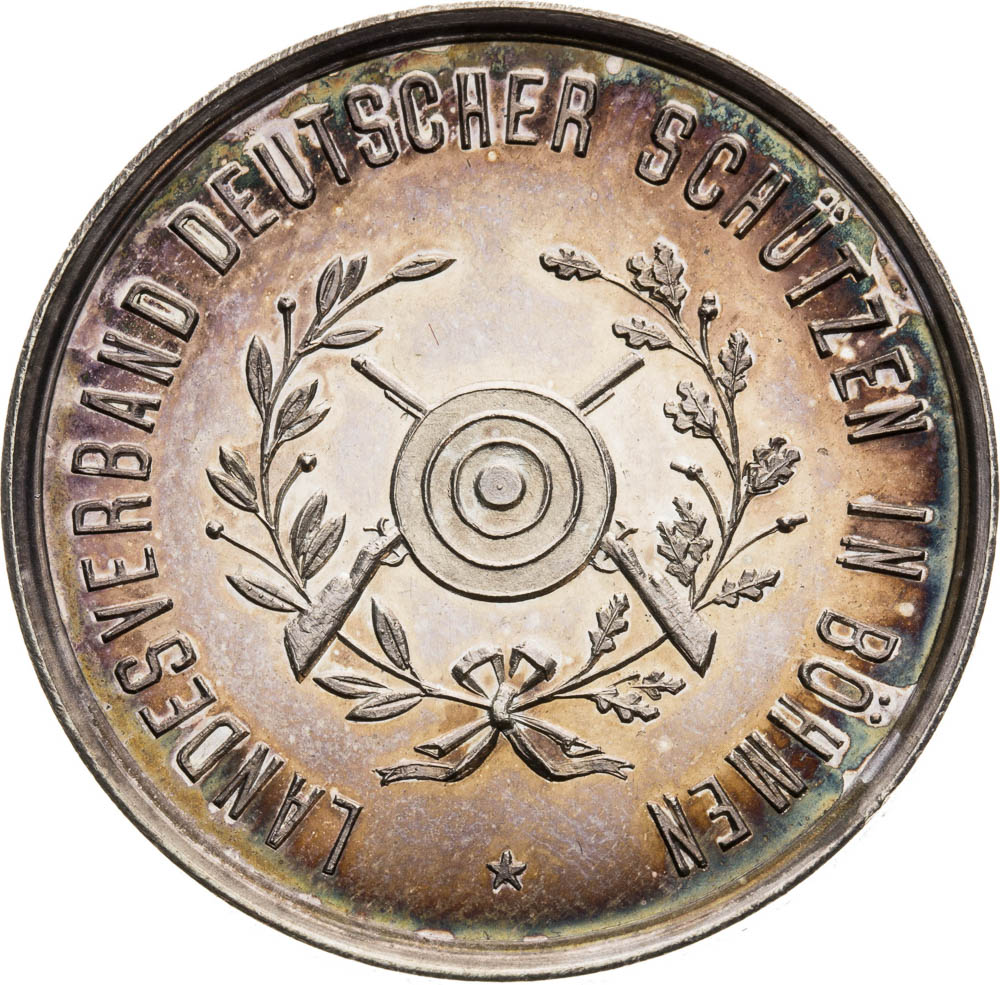 Silver Medal 1893 - back