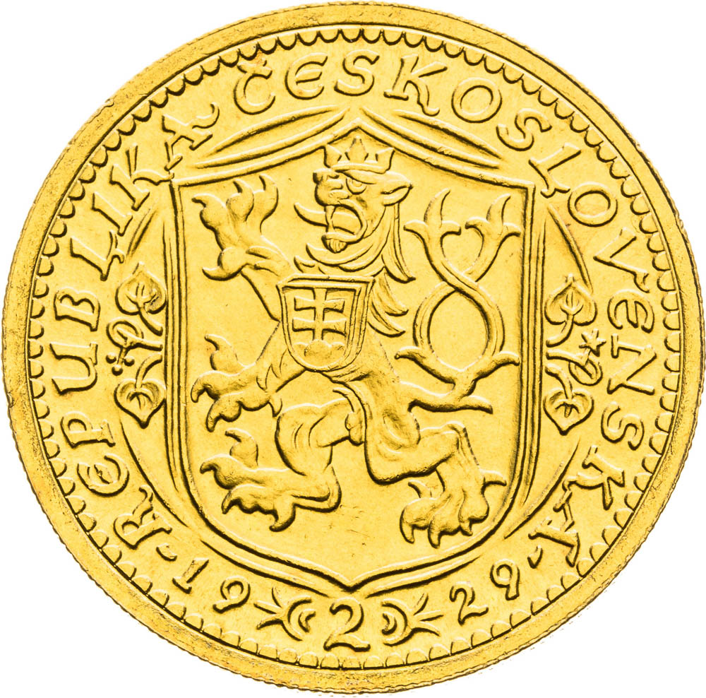 2 Ducats 1929 - front