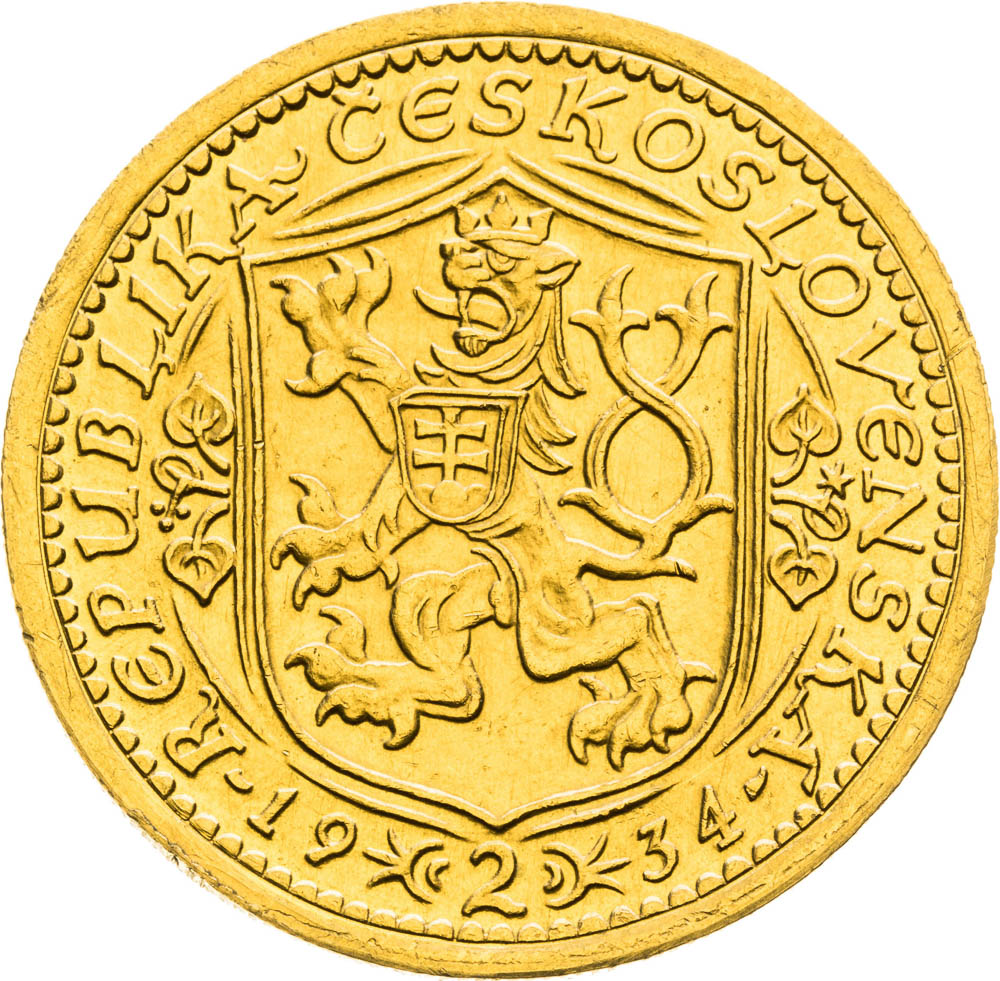 2 Ducats 1934 - front
