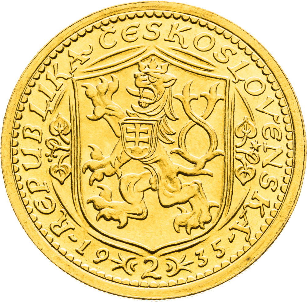 2 Ducats 1935 - front