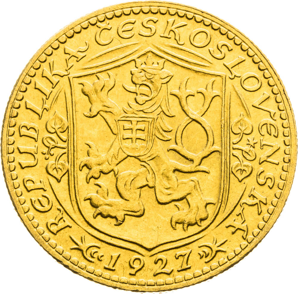 Ducat 1927 - front