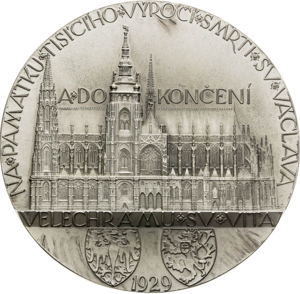 Silver Medal 1929 - back