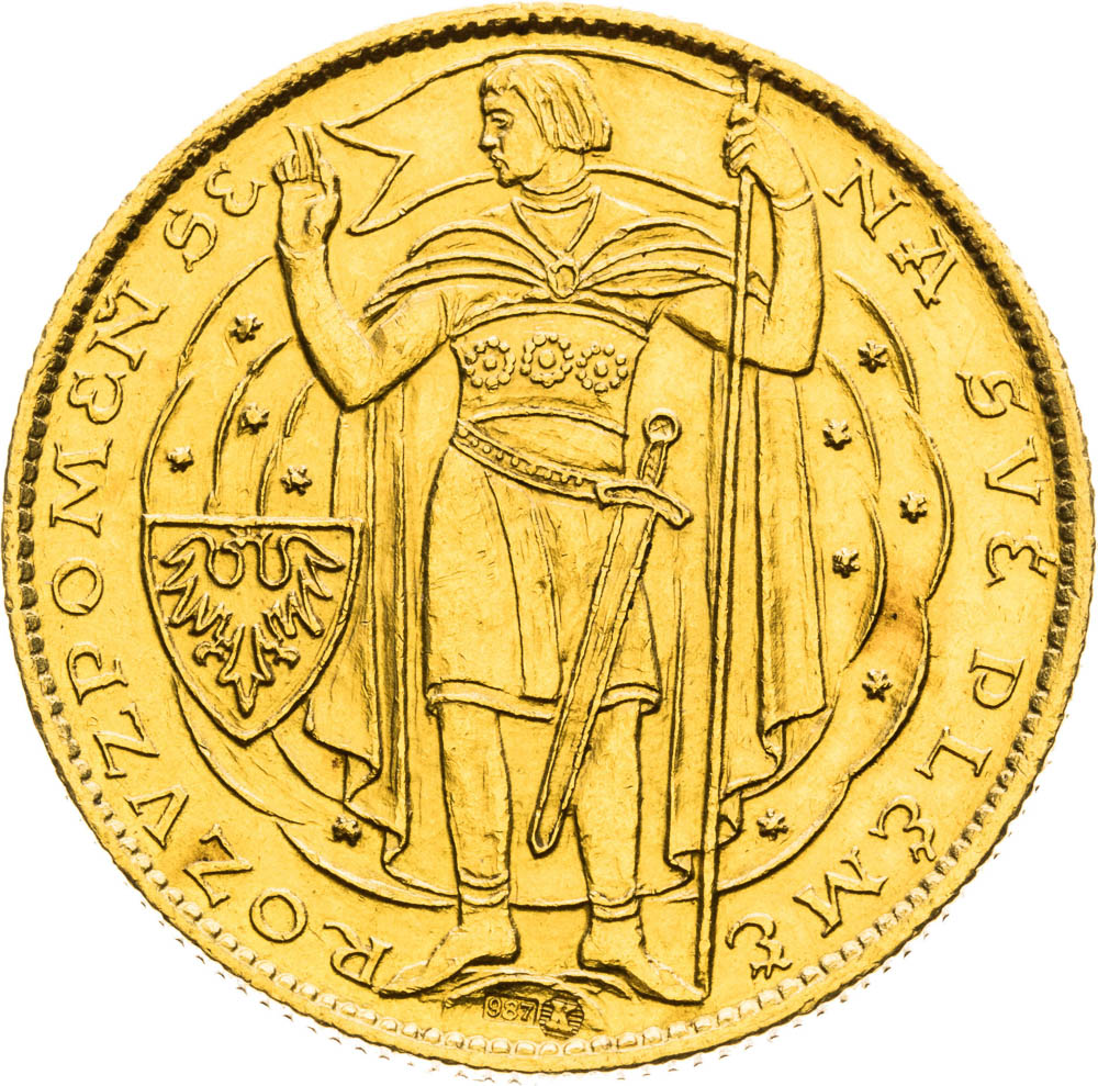 Gold Medal 1929 (3 Ducats) - front