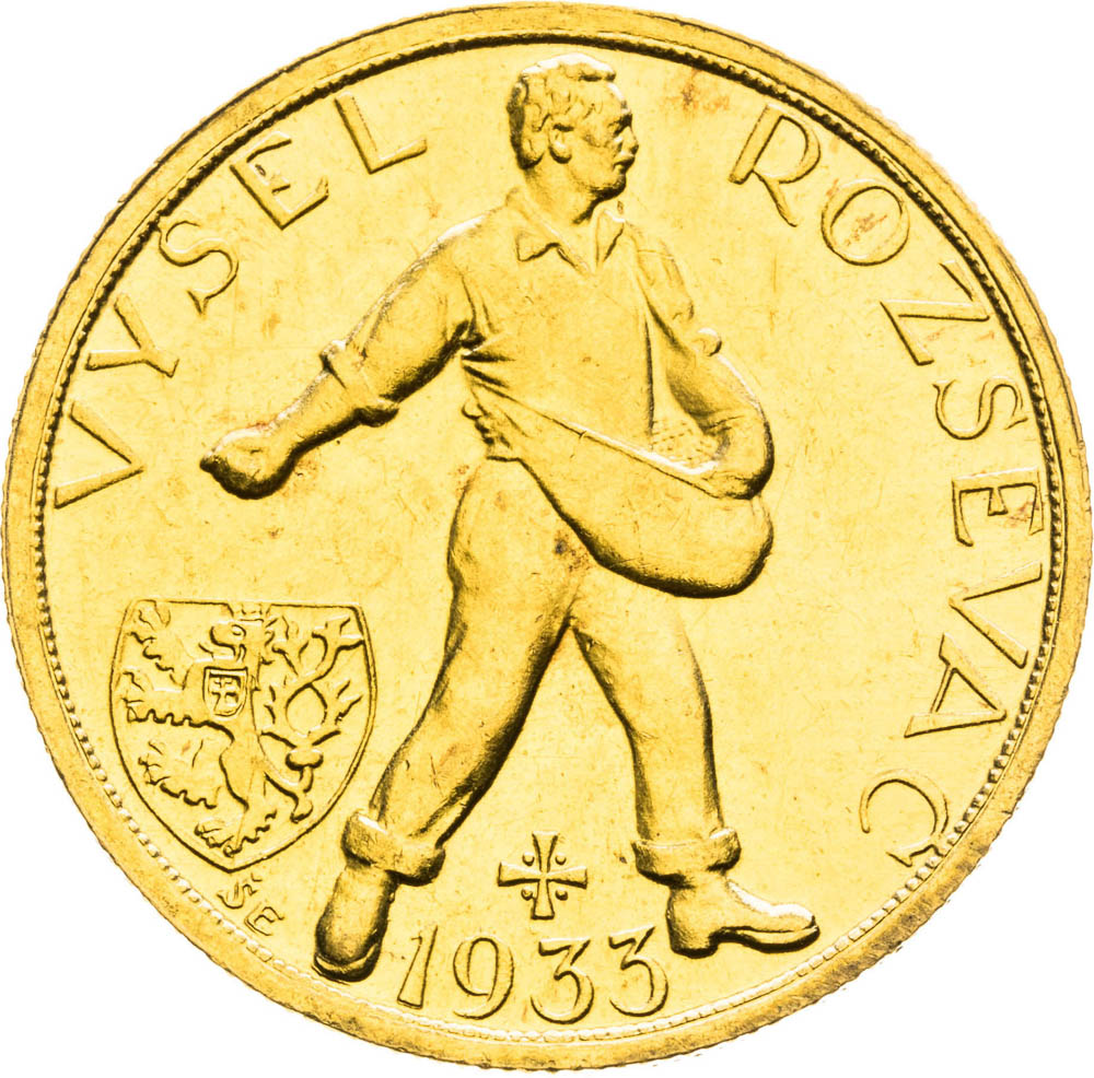 Gold Medal 1933 (Ducat) - back