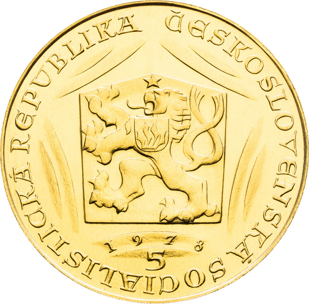5 Ducats 1978  - front