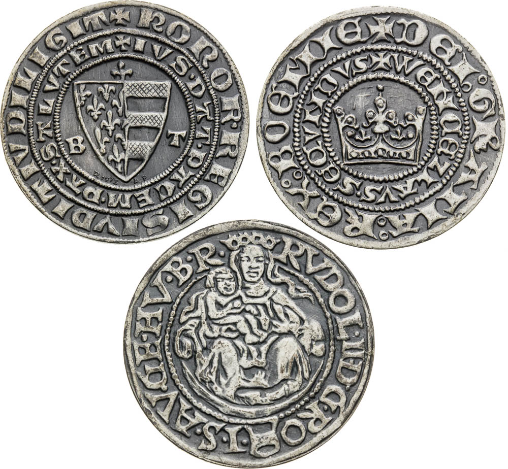 Silver Medal 1972 (3 pcs) - front